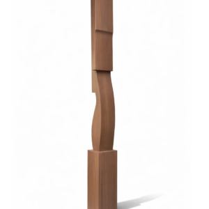Wooden Sculptural Column