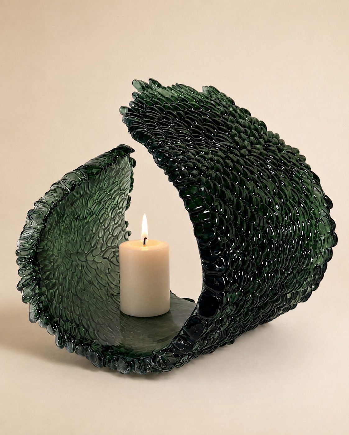 Crescent Candleholder — view 2