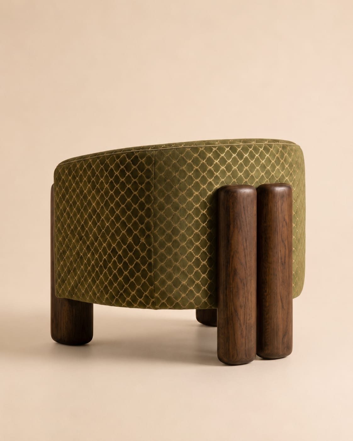 Kilim-Back Accent Chair — view 2