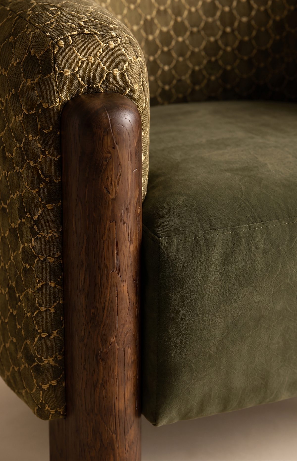 Kilim-Back Accent Chair — view 4