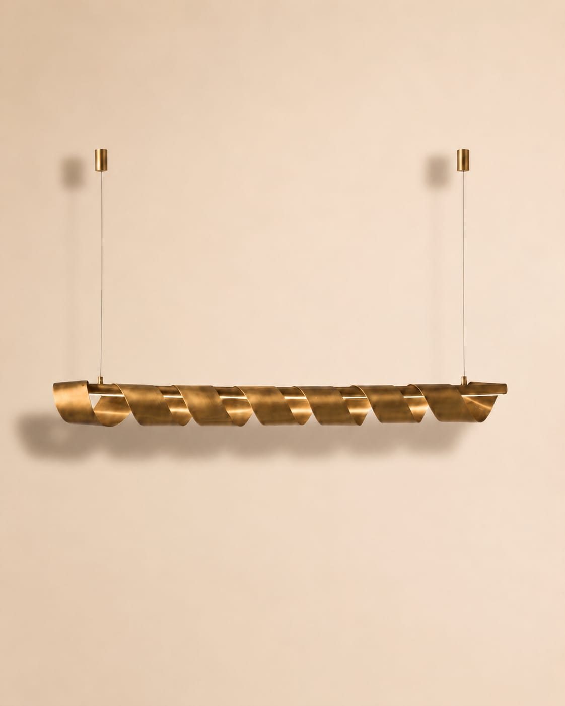Ribbed Panel Pendant