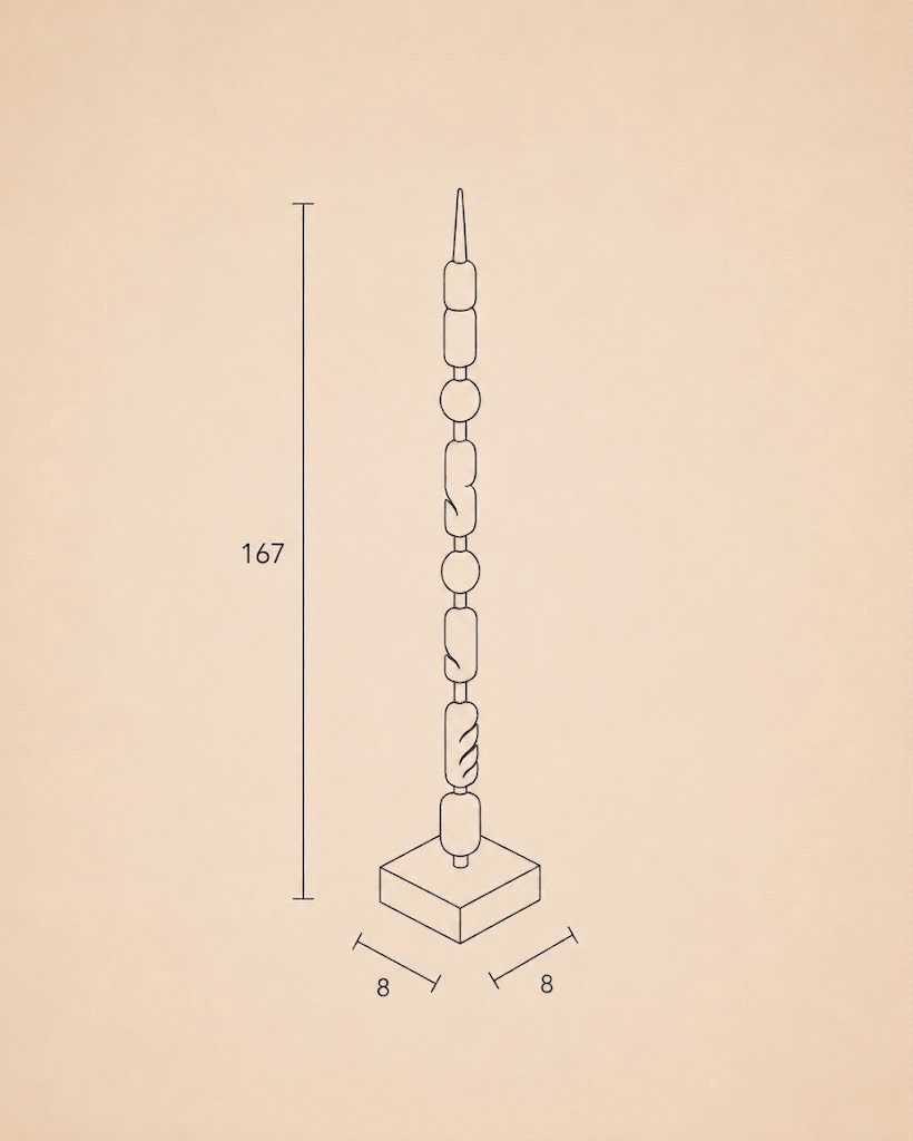 Bead Totem — view 3