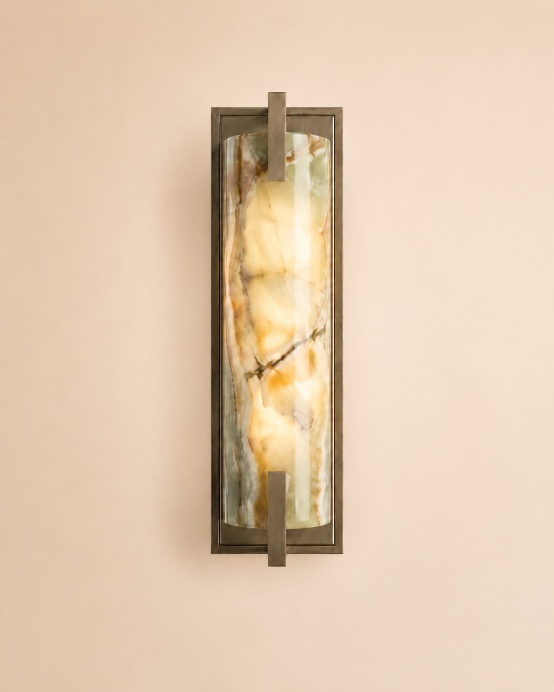 Amber Panel Wall Lamp